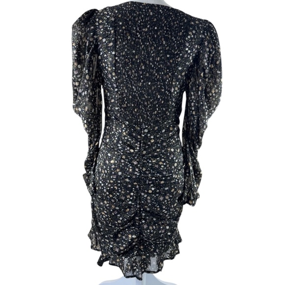 ASTR the Label Victoria Black Ditsy Print Dress - Picture 9 of 15